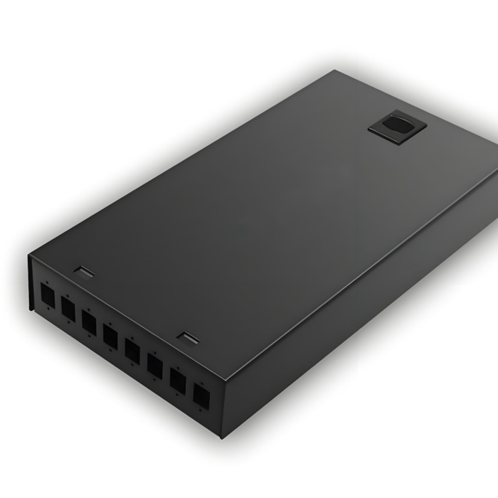 Fiber optic terminal box